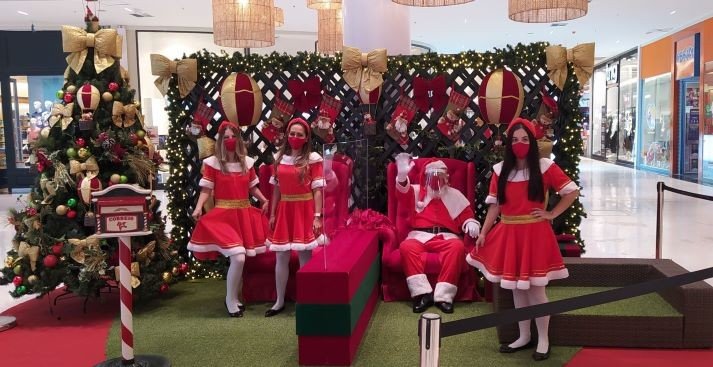 Center Shopping promove dois encontros encantadores com o Papai Noel