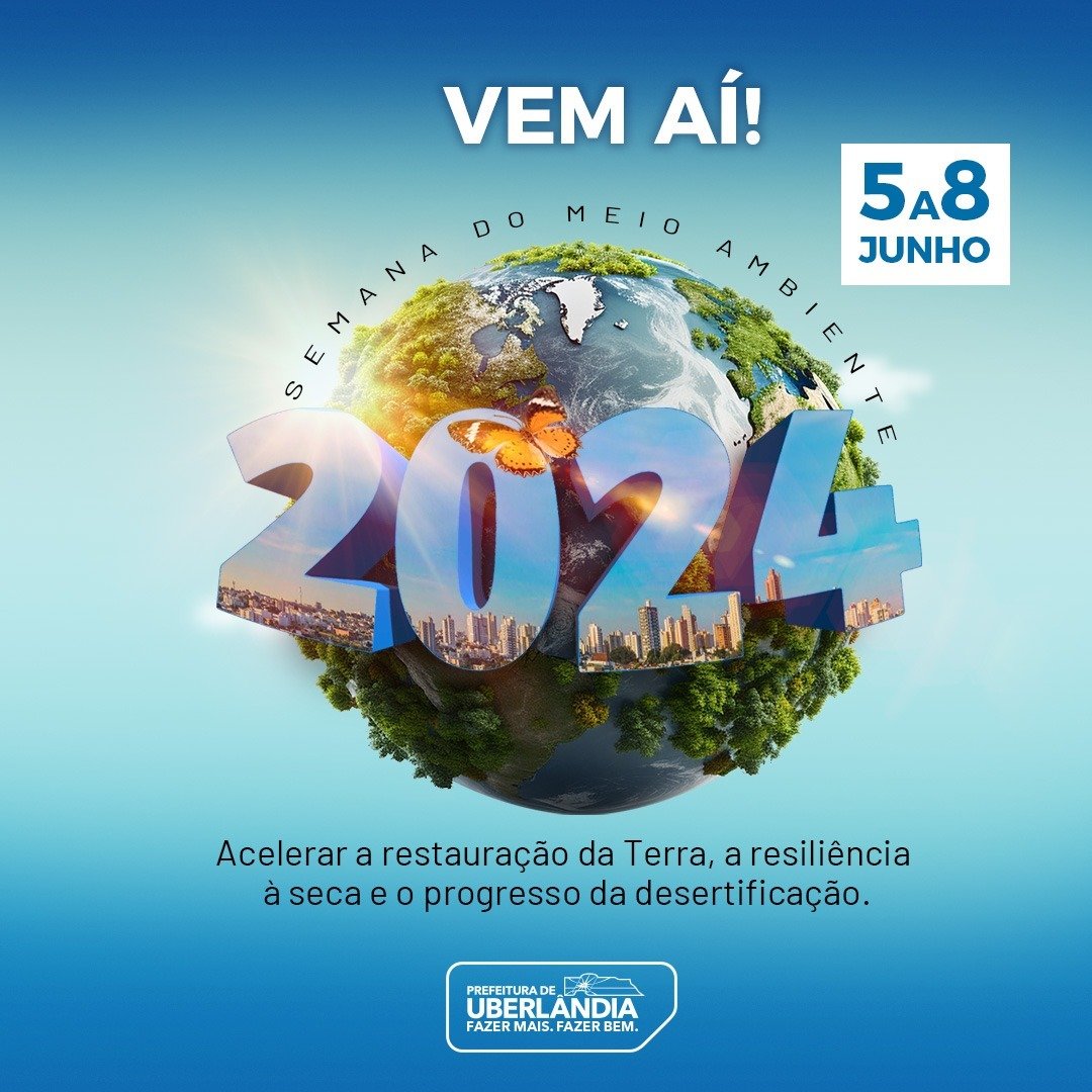 Programação especial da 14ª Semana Municipal do Meio Ambiente começa nesta quarta (5)