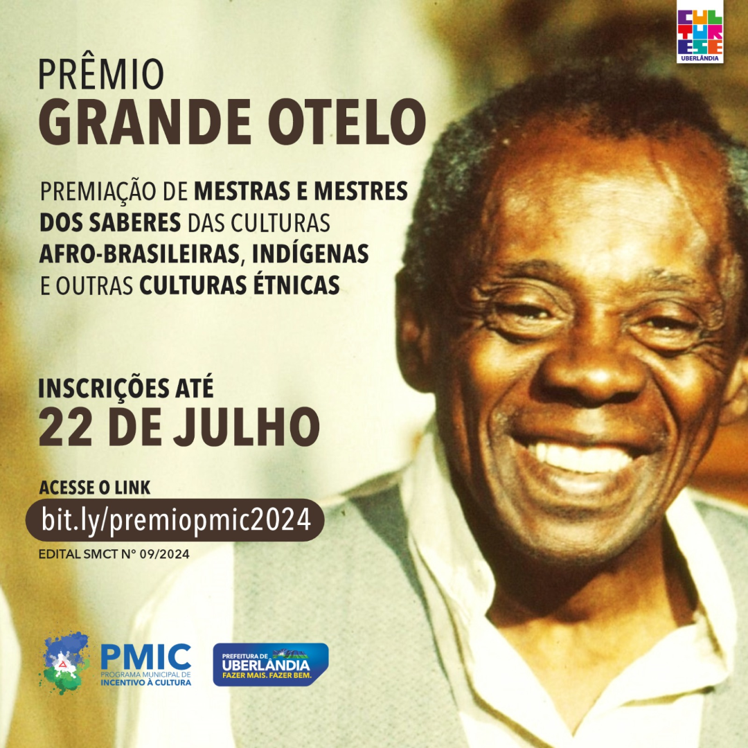 Inscrições para o Prêmio Grande Otelo podem ser feitas até o dia 22 de julho