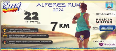 Uberlândia se prepara para receber a Alferes Run 2024