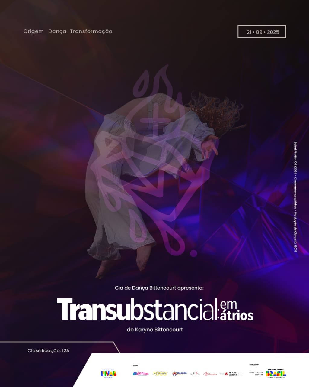 Comovente e Transformador: Espetáculo de Dança ‘Transubstancial: em átrios’ Chega ao Teatro Municipal